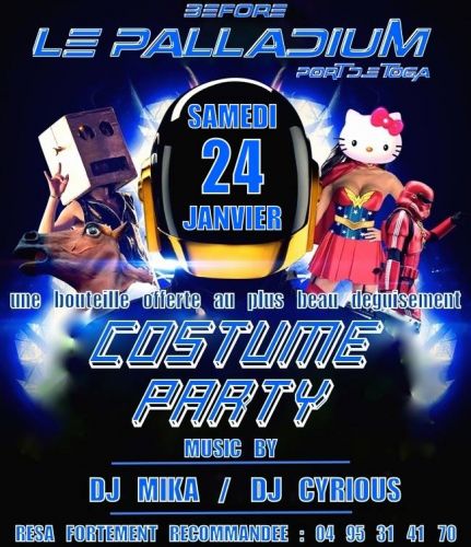 COSTUME PARTY ** PALLADIUM BEFORE