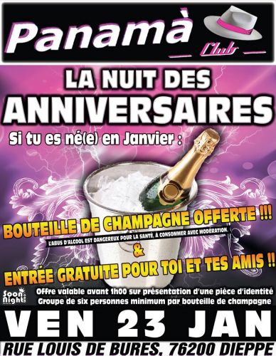 LA NUIT DES ANNIVERSAIRES