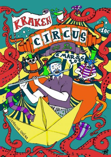 Kraken Circus #2: Odjbox, Captain Flatcap, Trackwasher, Dj Prosper, Audioflow, Paul H4ck, LaChips