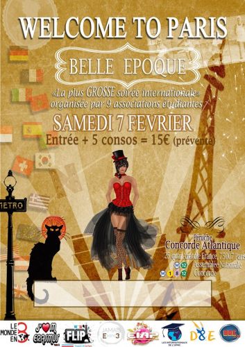 WELCOME TO PARIS… Spéciale BELLE EPOQUE !