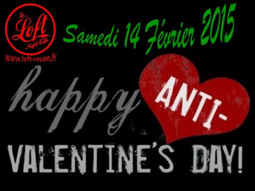 Soirée Anti -Saint- Valentin Party au Loft Rouen