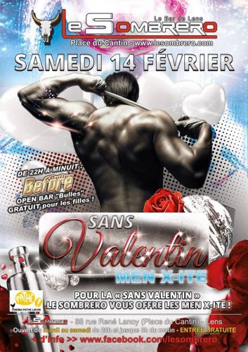 SANS VALENTIN  avec les CHIPPENDALES