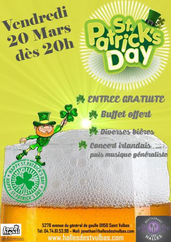 St Patrick aux Halles!