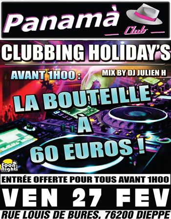 CLUBBING HOLIDAY’S !