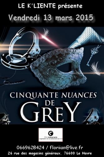 Cinquante nuances de Grey – la soirée la plus érotique de l’année