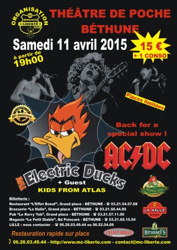 THE ELECTRIC DUCKS play AC/DC