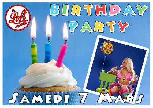 l’Happy Birthday du Loft pub discotheque