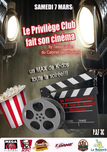 Le Privilége Club fait son cinéma