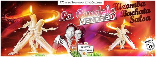La CANDELA  (soirée + cours Bachata, Salsa & Kizomba)