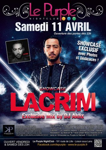 LACRIM EN SHOWCASE