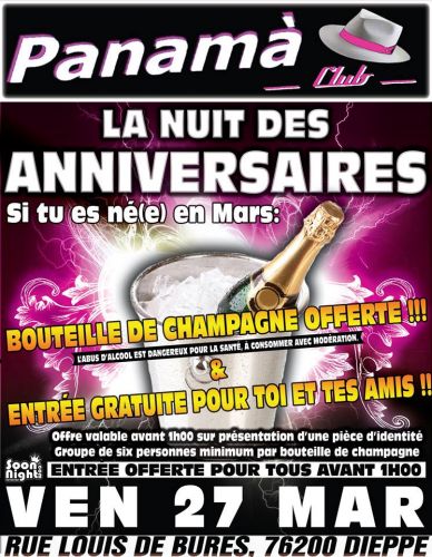 LA NUIT DES ANNIVERSAIRES
