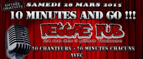 10 minutes & Go – Open mic