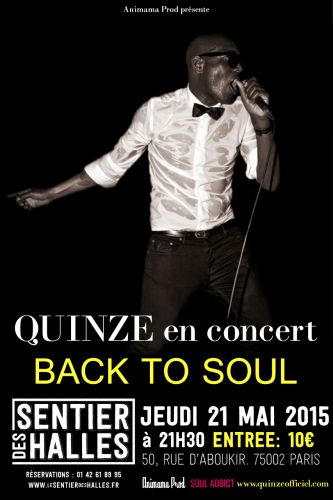 QUINZE EN CONCERT @ SENTIER DES HALLES
