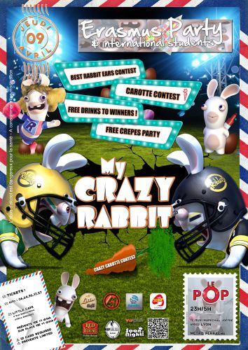 Erasmus Party – Crazy Rabbit