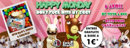 HAPPY MONDAY –  DON’T FUCK WITH MY EGGS !!