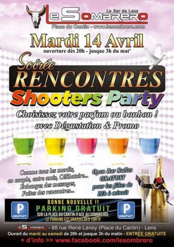 Soirée rencontres shooters party