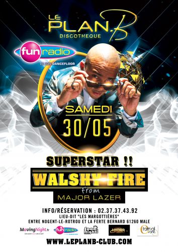 SUPERSTAR Walshy Fire from MAJOR LAZER