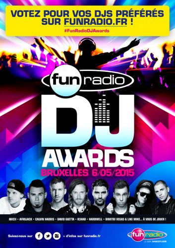 Fun Radio DJ Awards 2015 [Photocall]