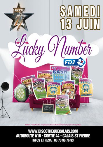 LUCKY NUMBER GRATTE-GRATTE