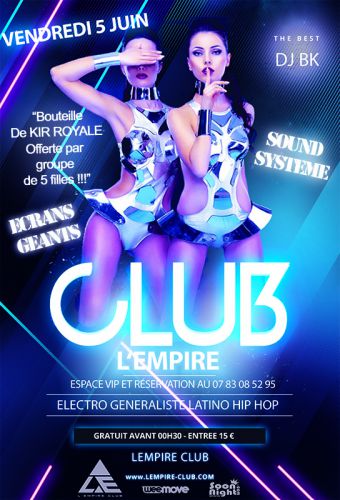 Nouvelle Discotheque L’empire Club