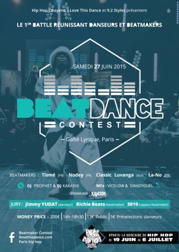 BEATDANCE CONTEST 2015 @ La Gaîté Lyrique