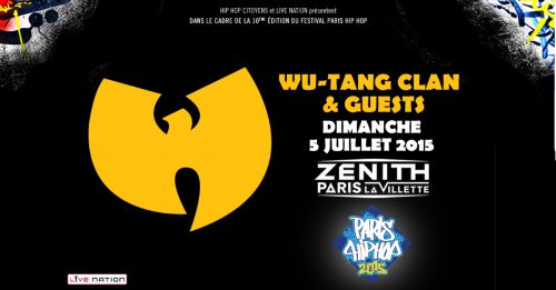 Wu-Tang Clan & Guests @ Zénith de Paris-La Villette