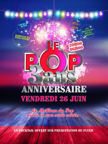 ★ ANNIVERSAIRE DU POP // 3 ANS //  ★