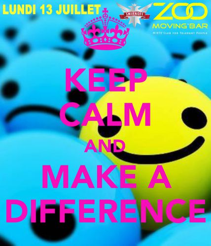 Keep Calm and Make Difference