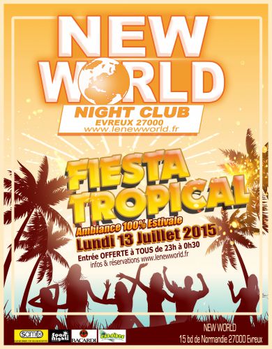 FIESTA TROPICAL @ NEW WORLD