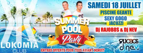 POOL PARTY#2 avec DJ RAJOBOS ET DJ NEV