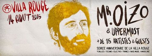 ANNIVERSAIRE VILLA ROUGE : MR OIZO