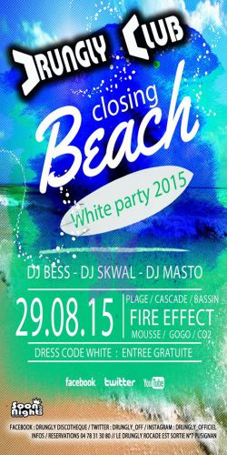 ☆ CLOSING BEACH …… White party ☆