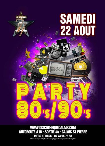 PARTY 80’S & 90’S @ Studio77