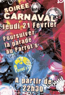 Soirée Carnaval