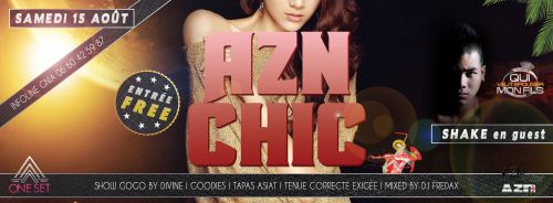 ★ ONE SET ★ AZN CHIC ★ SAM 15 AOÛT ★