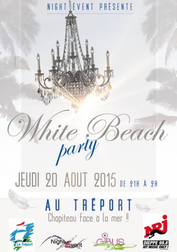 white beach party