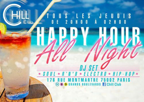 HAPPY HOUR ALL NIGHT