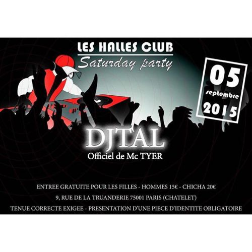 SATURDAY PARTY WITH DJ TAL