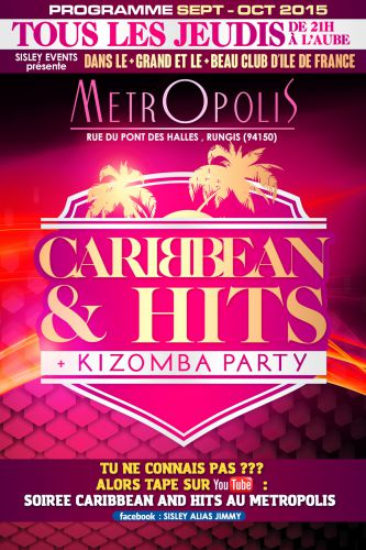 CARIBBEAN & HITS + KIZOMBA PARTY