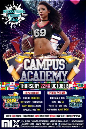 INTERNATIONAL STUDENT PARTY : Campus Academy