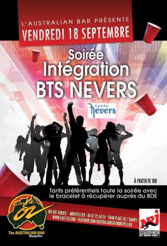 Soirée Intégration BTS nevers
