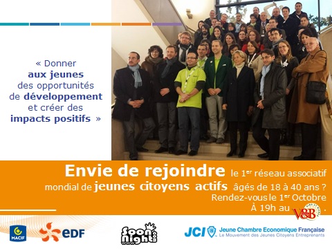 Soirée de Présentation de la Jeune Chambre Economique de Beauvais