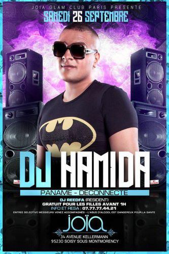 DJ HAMIDA  x JOIA GLAM CLUB