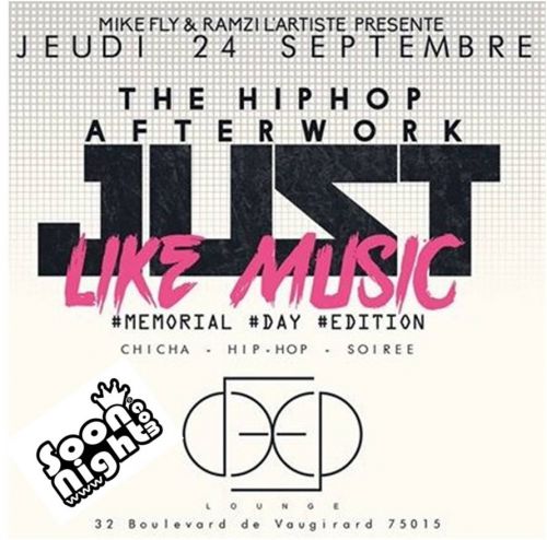 JUST LIKE MUSIC : THE HIPHOP AFTERWORK