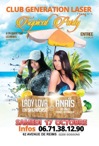Tropical Party / Lady Lova Et Anais (Les Anges/LPDLA)