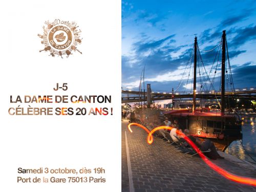 La Dame de Canton fête ses 20 ans !