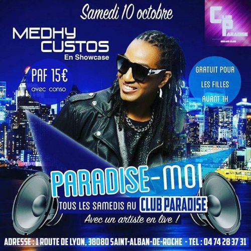 Medhy Custos (Paradise-moi)