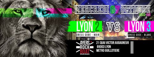 Soirée Lyon 2 Vs Lyon3