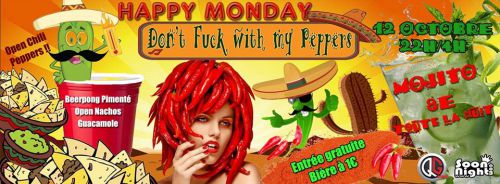 Happy Monday DON’T FUCK WITH MY PEPPERS