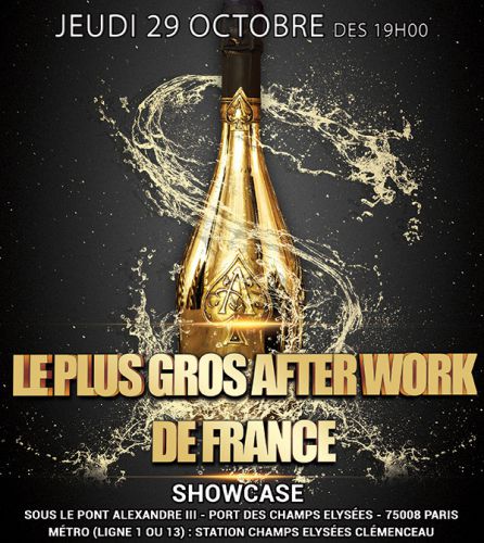 LE PLUS GROS AFTERWORK DE FRANCE au SHOWCASE (DATE EXCEPTIONNELLE)